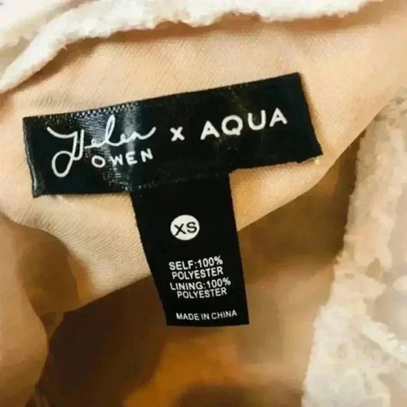 Helen Owen x AQUA Embroidered Sheath Dress XS - Picture 3 of 8